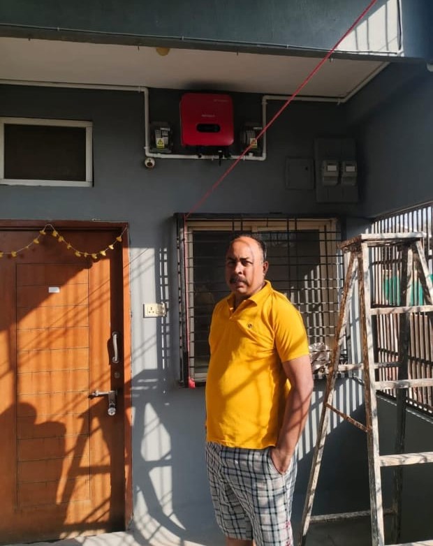 On-Grid Solar Plant with DISCOM Bi-Directional Meter
