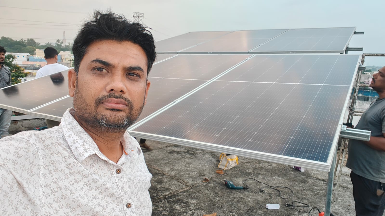 Compact Residential Rooftop Solar Plant