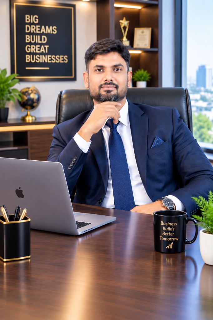 Mr. Ashish Kumar Soni - Founder of Arush Enterprise
