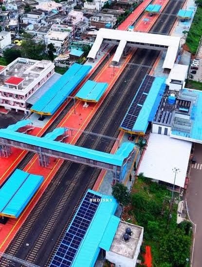 Nainpur Mandla Railway Junction 364 kW Solar Mega Plant